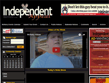 Tablet Screenshot of independentappeal.com